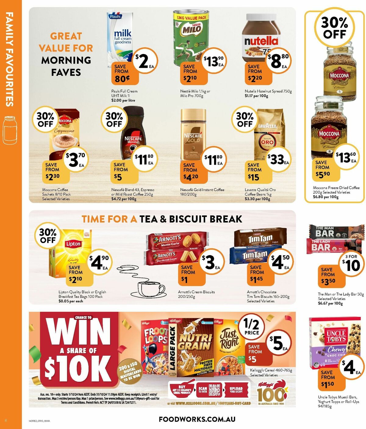 FoodWorks Supermarket Catalogues from 9 October