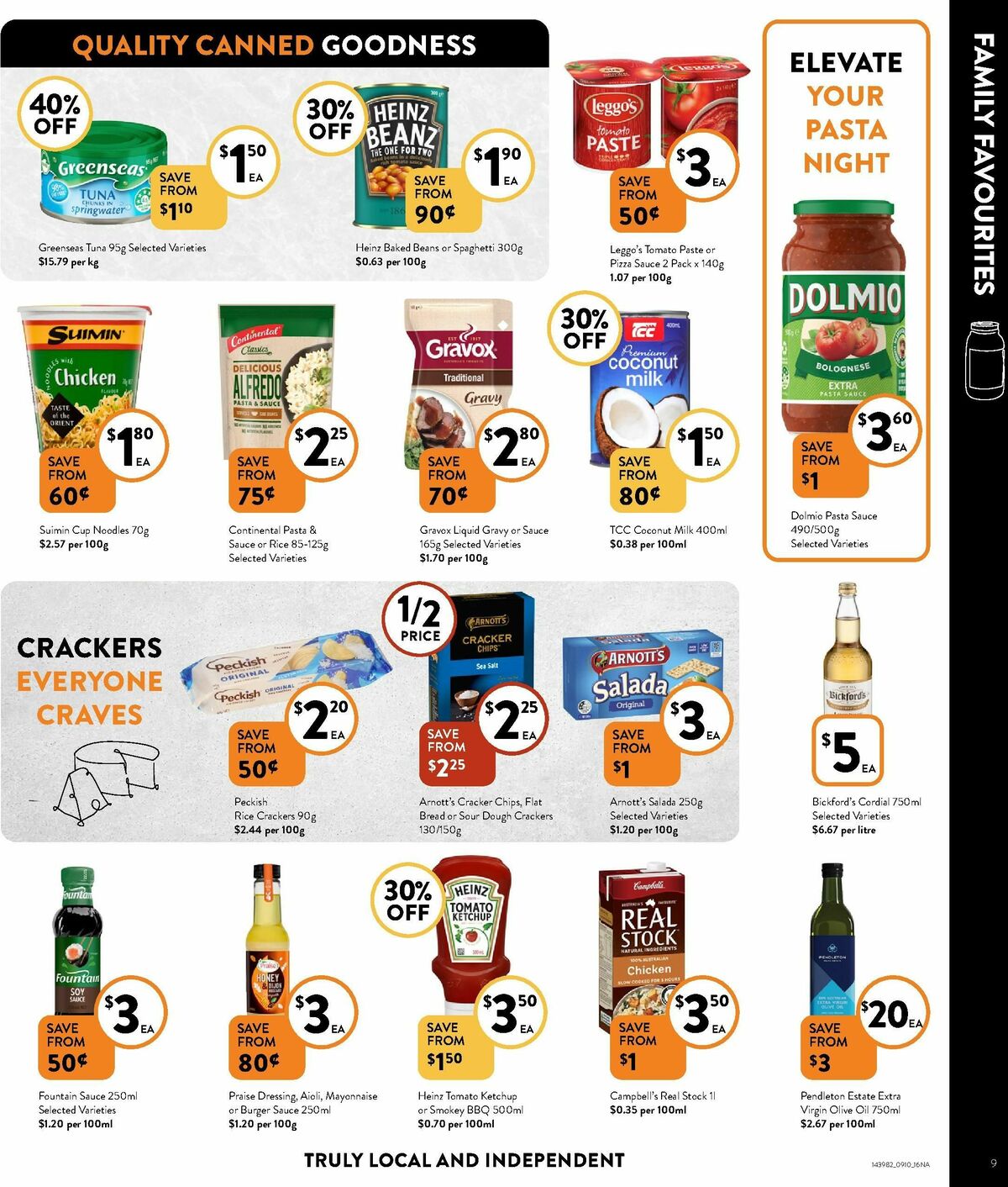 FoodWorks Supermarket Catalogues from 9 October