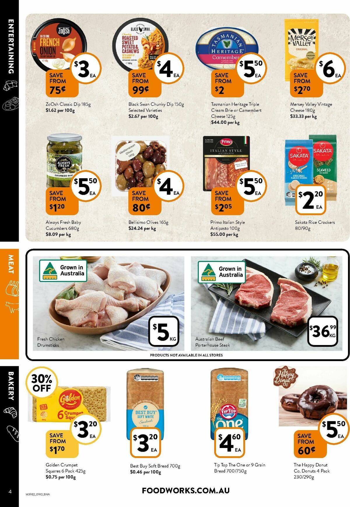 FoodWorks Catalogues from 9 October