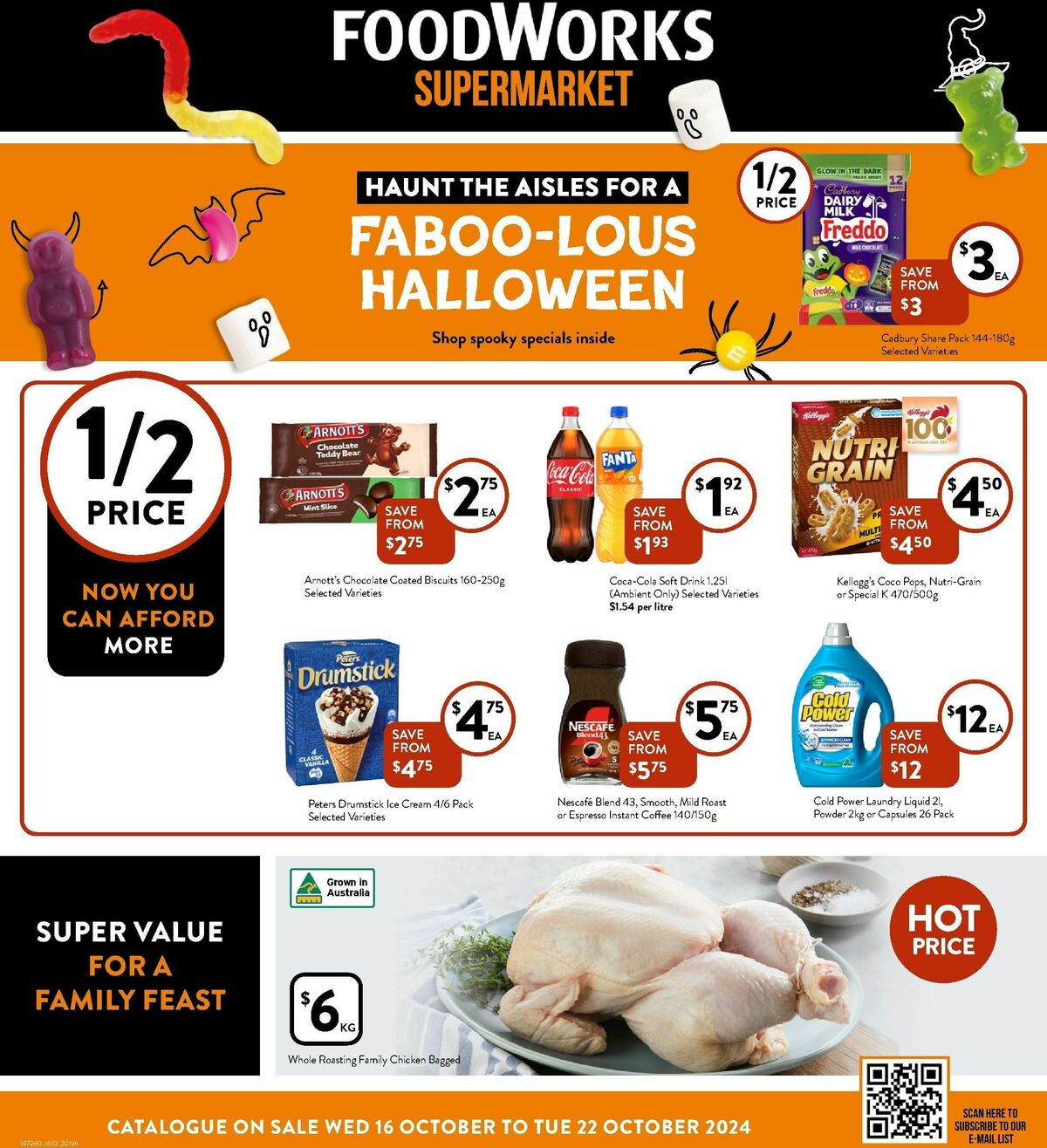 FoodWorks Supermarket Catalogues from 16 October