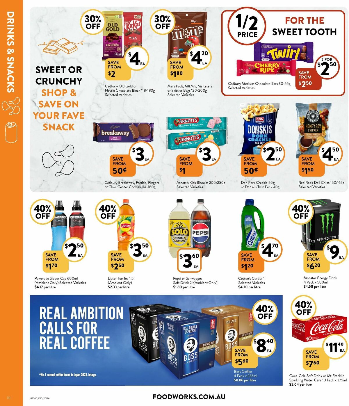 FoodWorks Supermarket Catalogues from 16 October