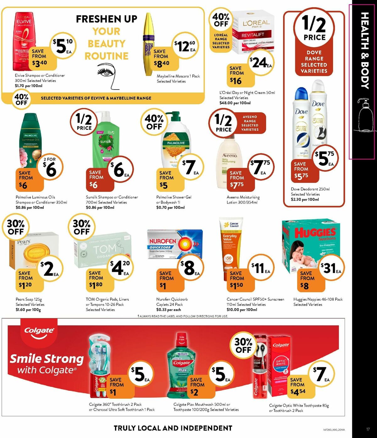 FoodWorks Supermarket Catalogues from 16 October