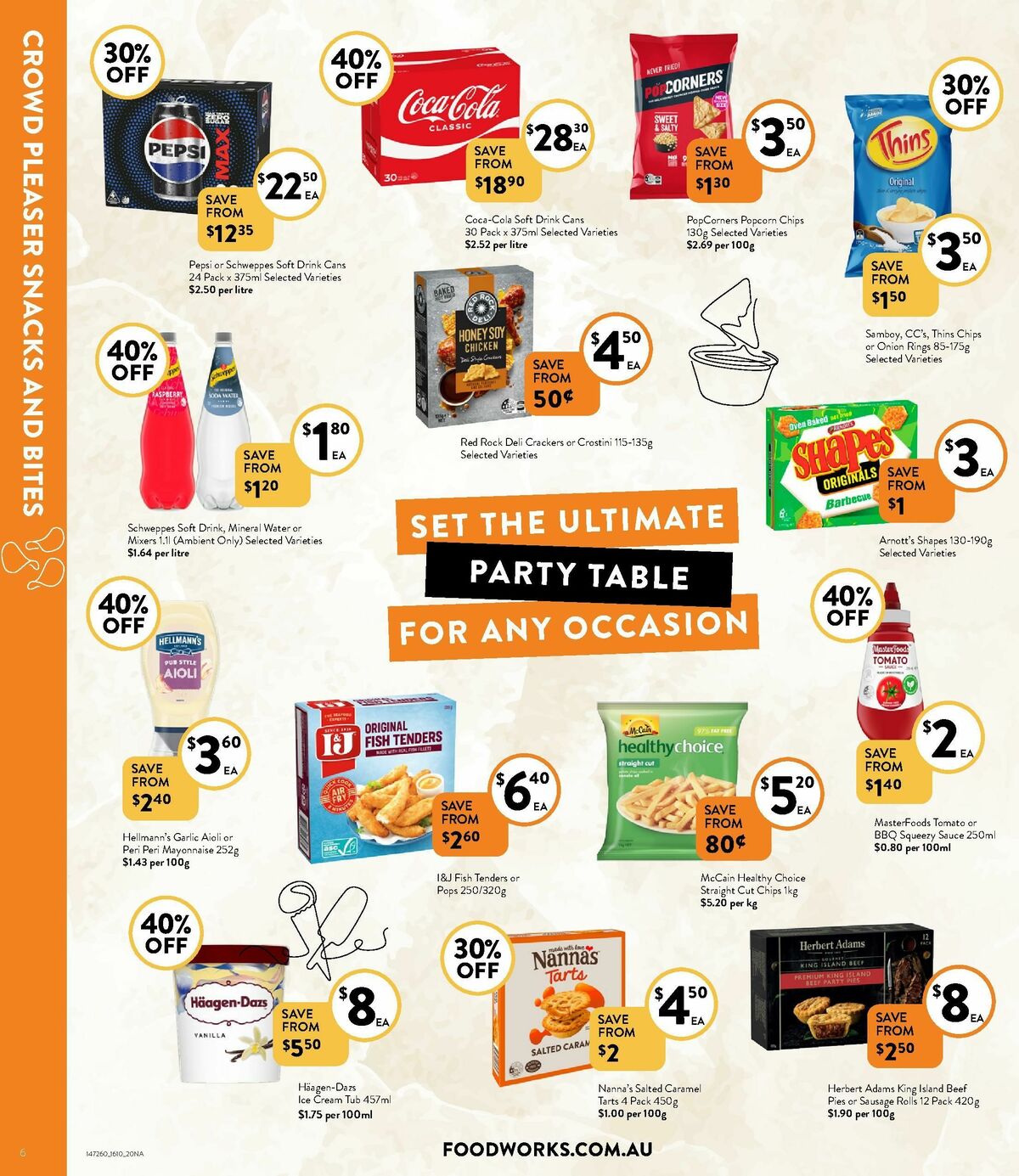 FoodWorks Supermarket Catalogues from 16 October