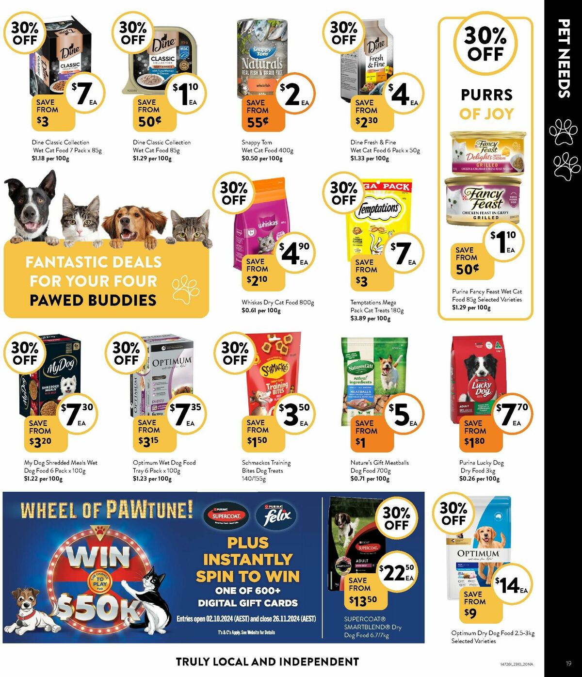 FoodWorks Supermarket Catalogues from 23 October