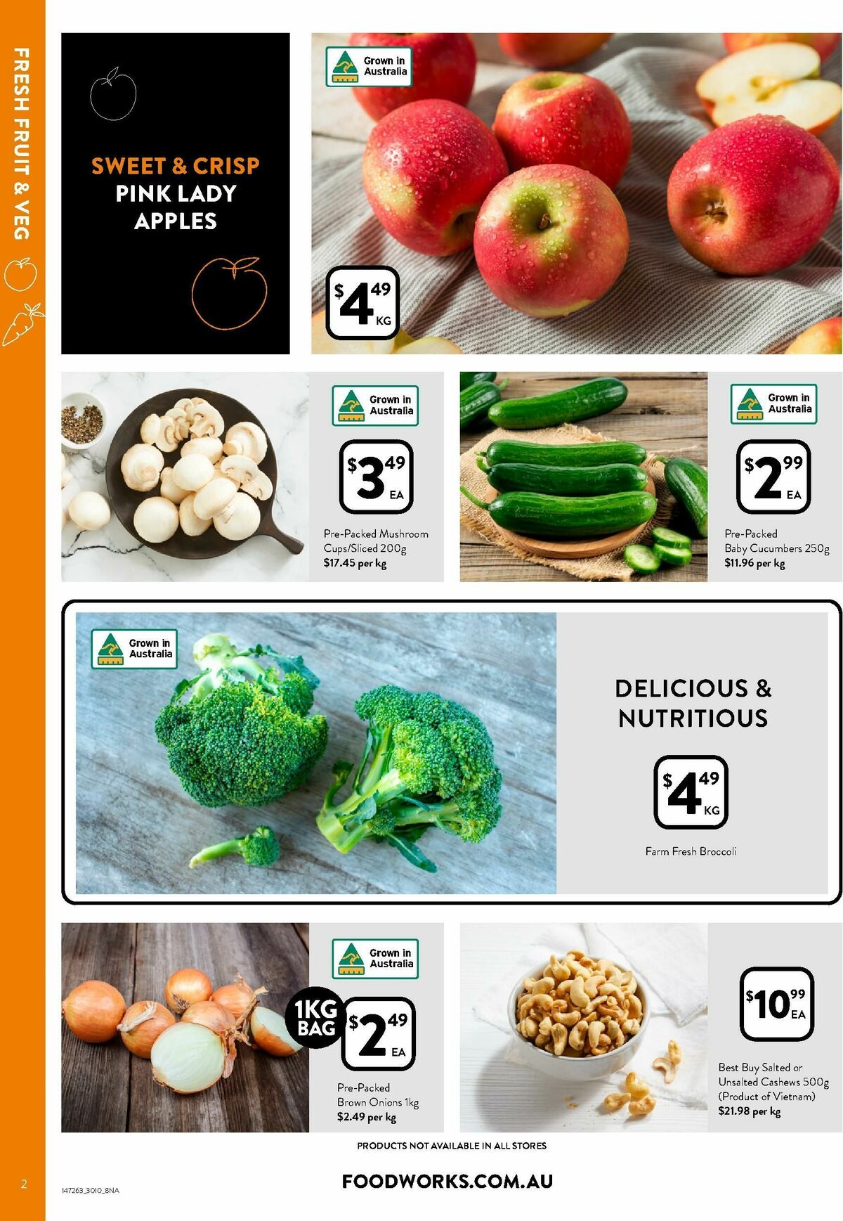 FoodWorks Catalogues from 30 October