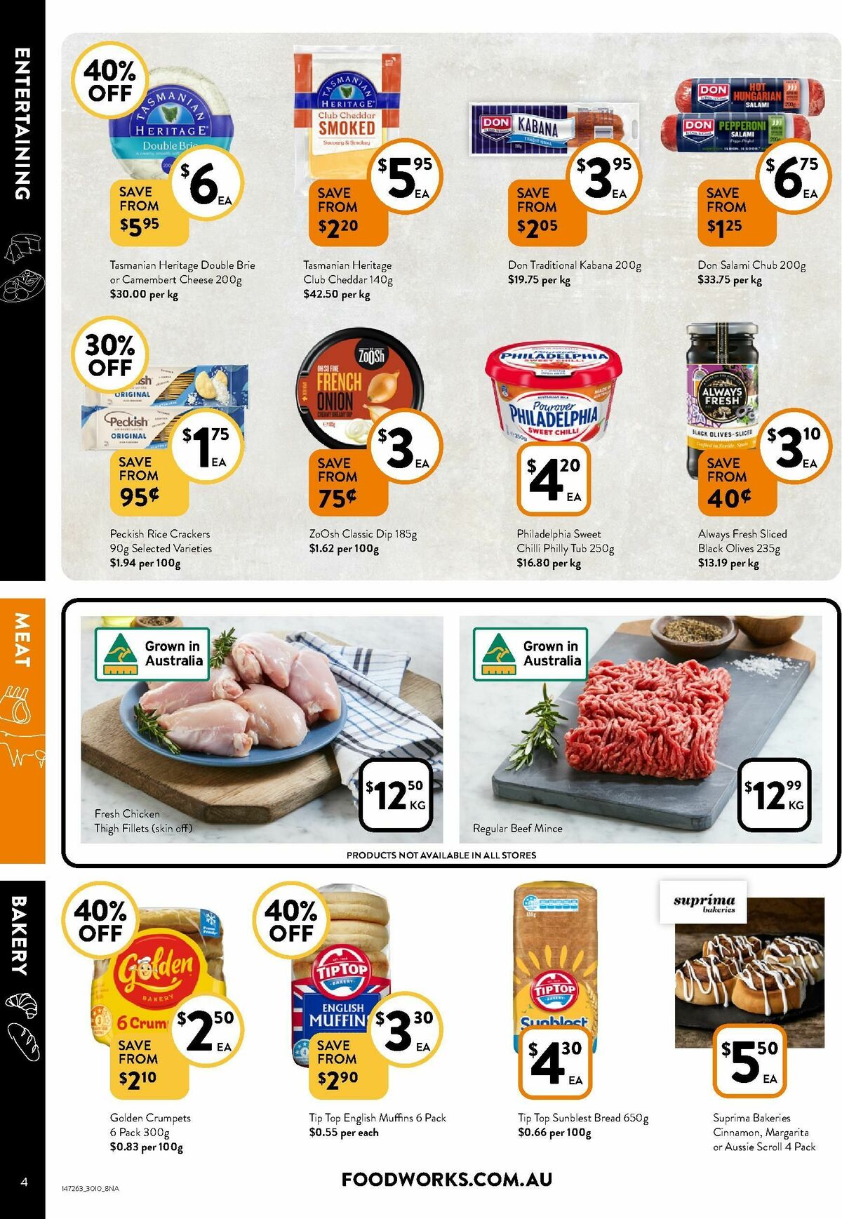 FoodWorks Catalogues from 30 October