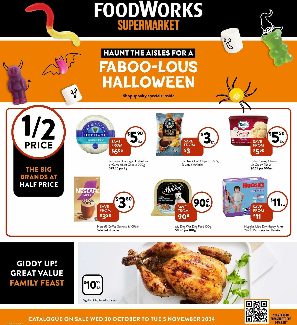 FoodWorks Supermarket Catalogues from 30 October