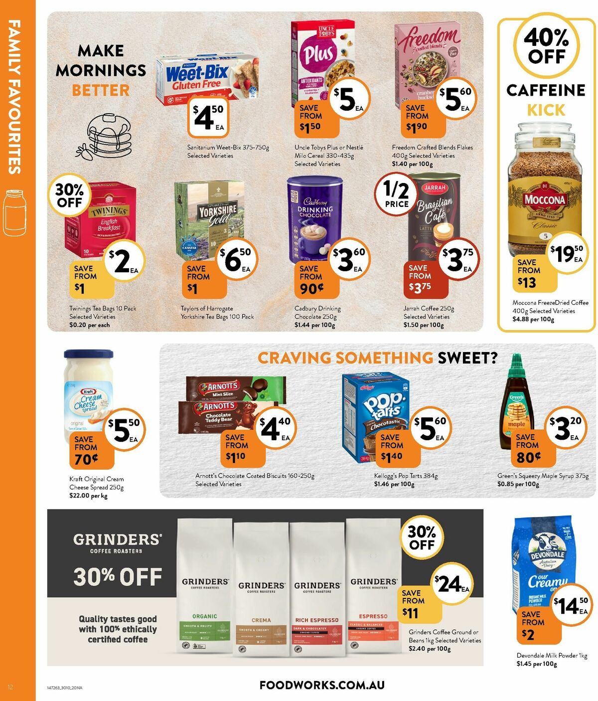 FoodWorks Supermarket Catalogues from 30 October