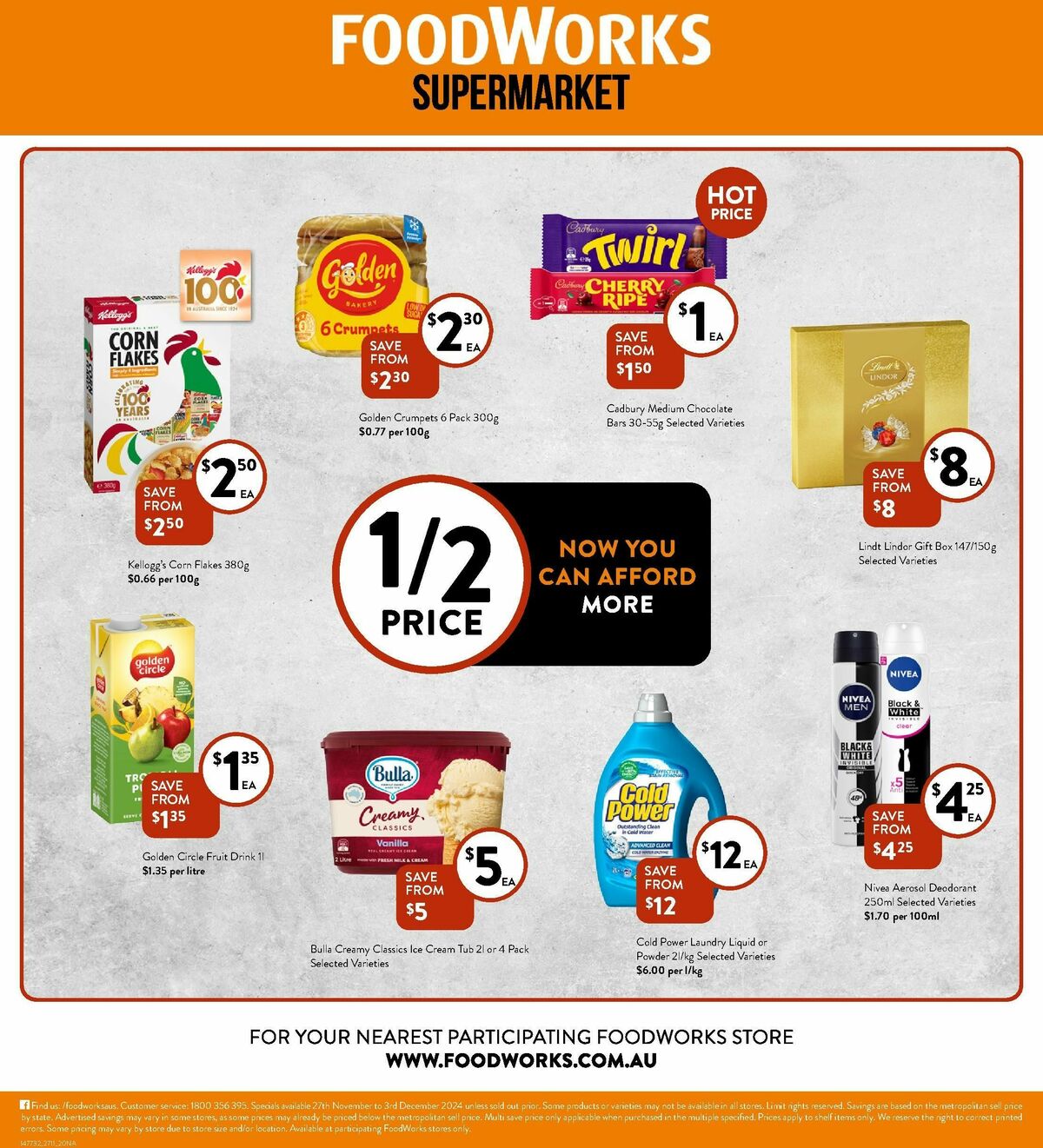 FoodWorks Supermarket Catalogues from 27 November