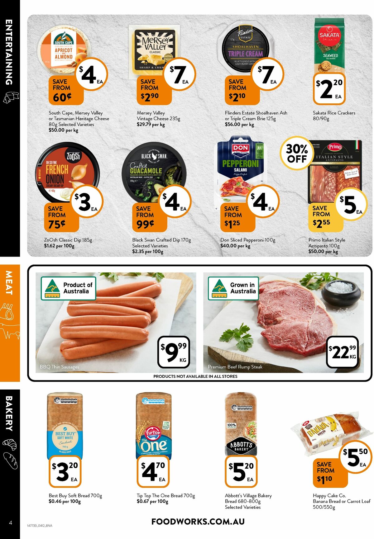 FoodWorks Catalogues from 4 December