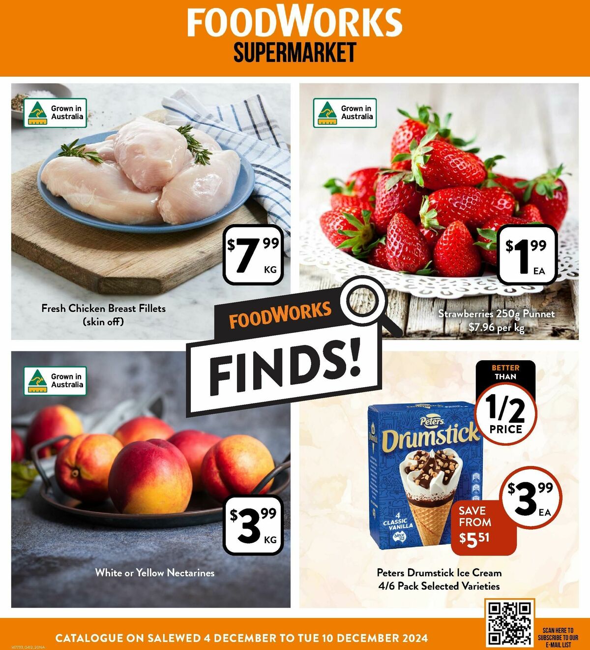 FoodWorks Supermarket Catalogues from 4 December