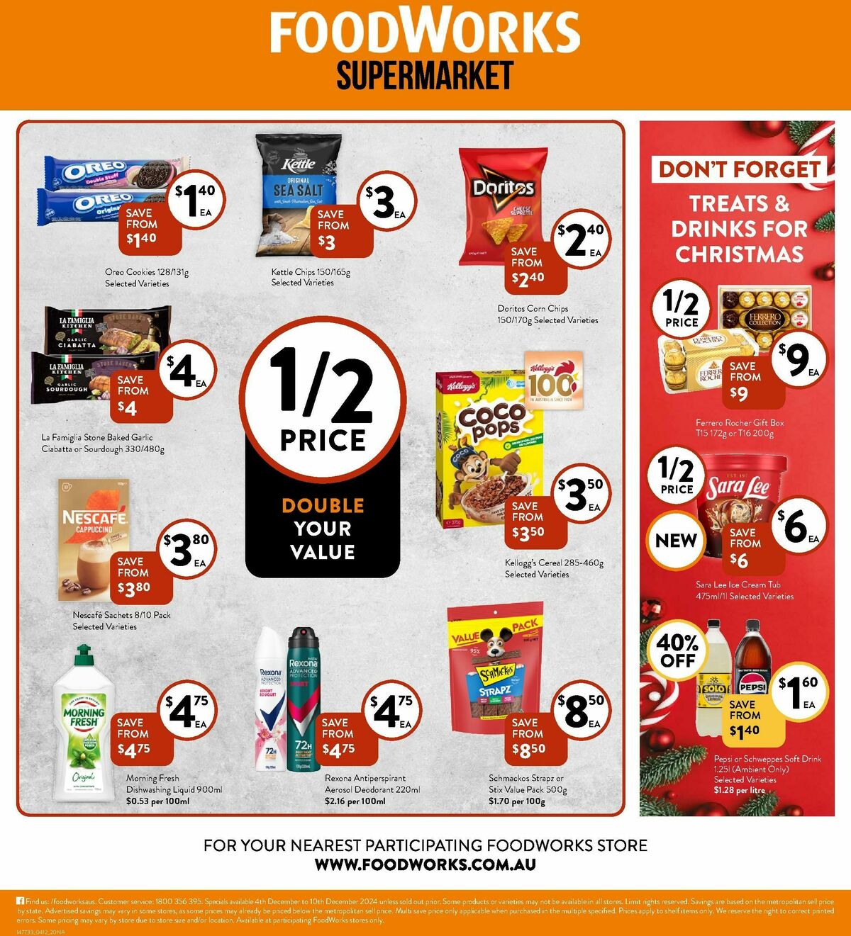 FoodWorks Supermarket Catalogues from 4 December