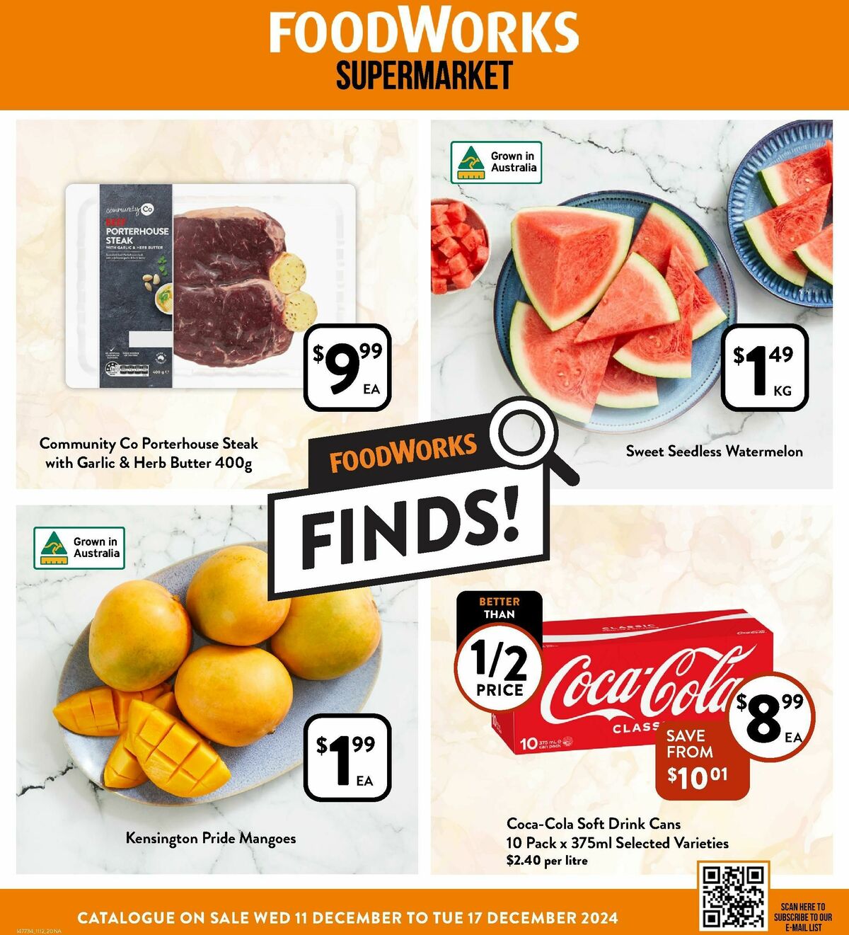 FoodWorks Supermarket Catalogues from 11 December