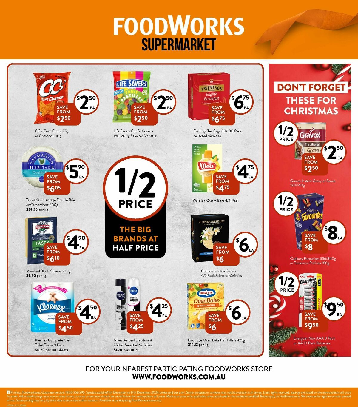 FoodWorks Supermarket Catalogues from 11 December