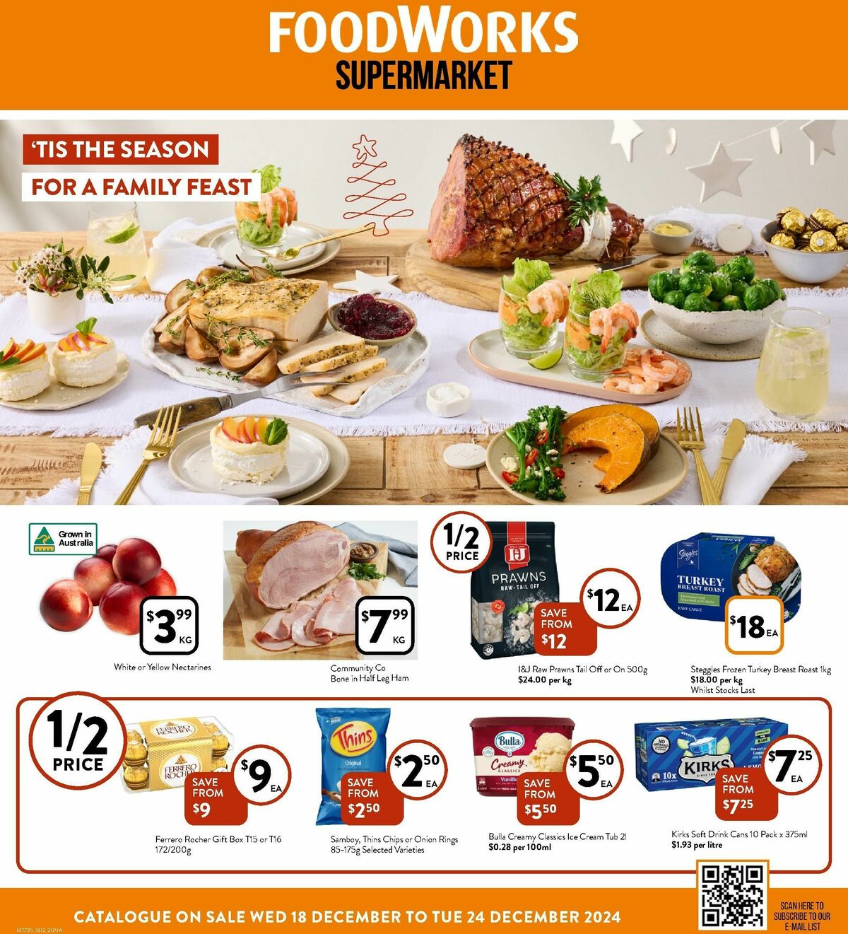 FoodWorks Supermarket Catalogues from 18 December