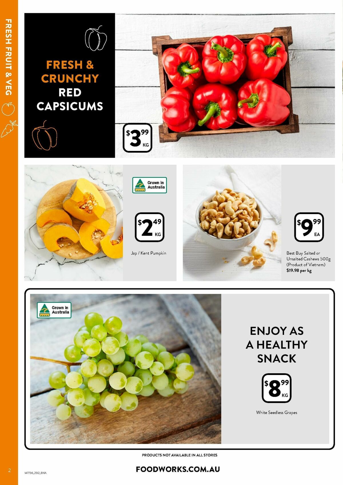 FoodWorks Catalogues from 25 December