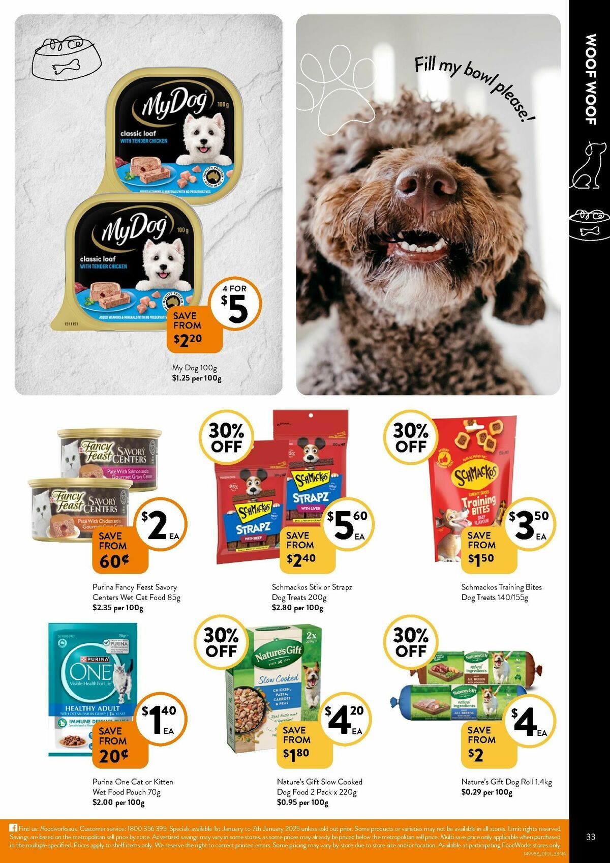 FoodWorks Supermarket Catalogues from 1 January