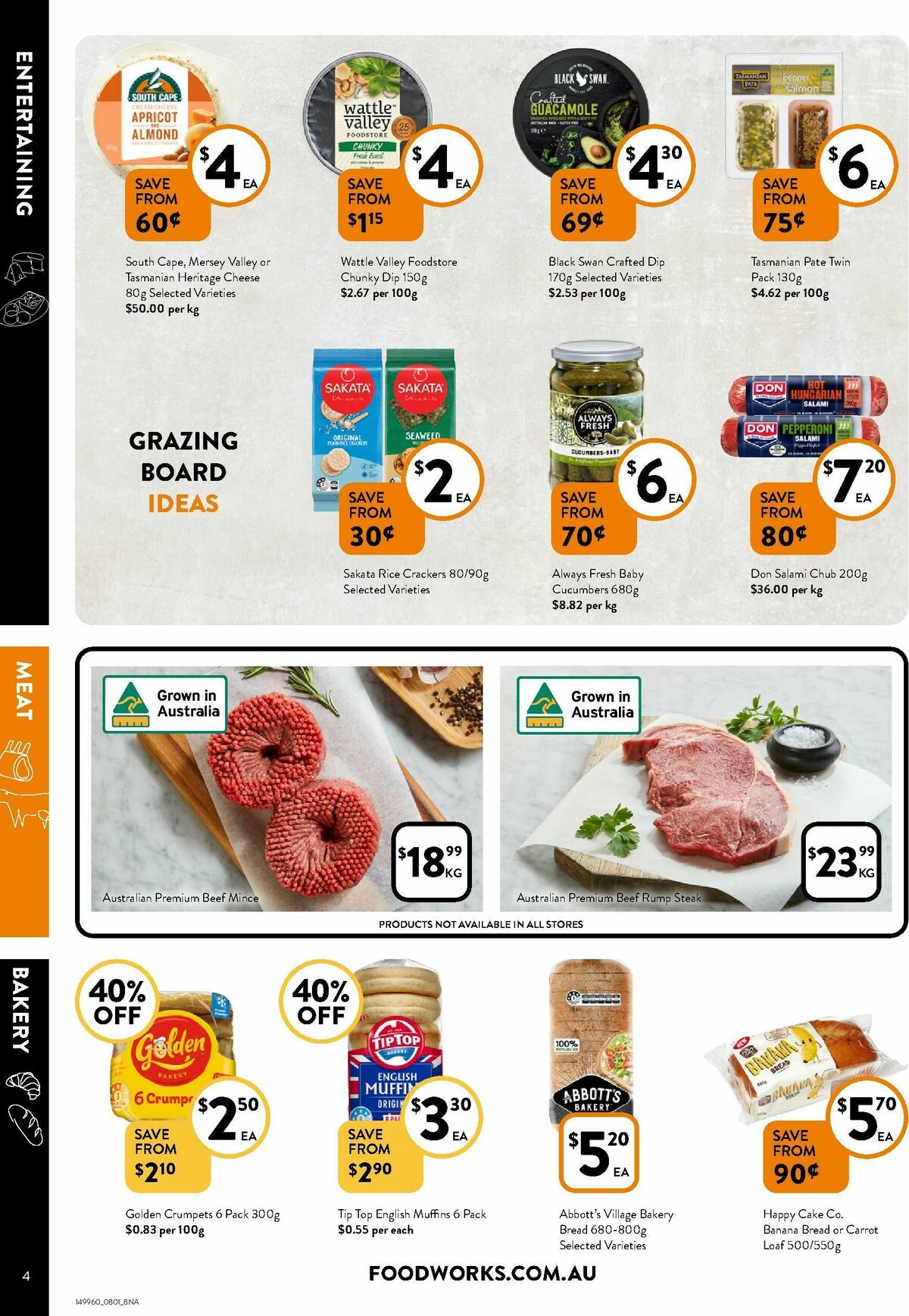 FoodWorks Catalogues from 8 January