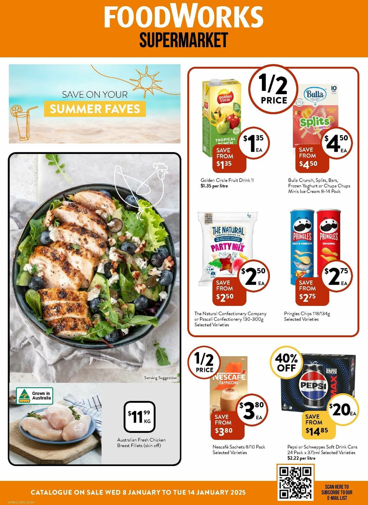 FoodWorks Supermarket Catalogues from 8 January