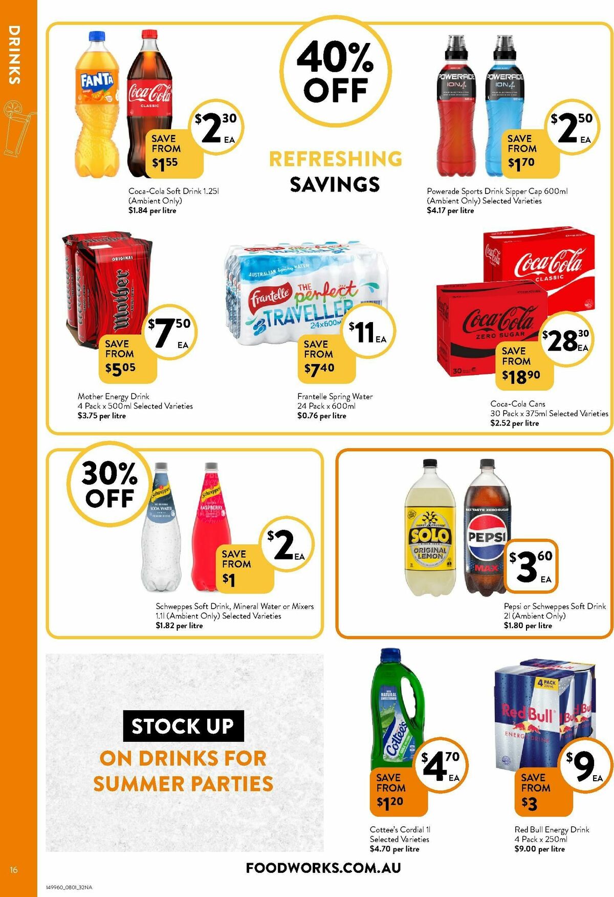 FoodWorks Supermarket Catalogues from 8 January