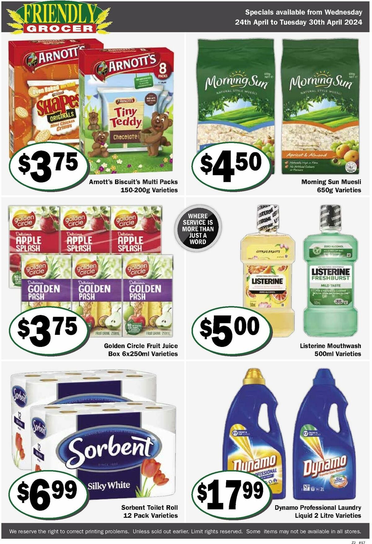 Friendly Grocer Catalogues from 24 April