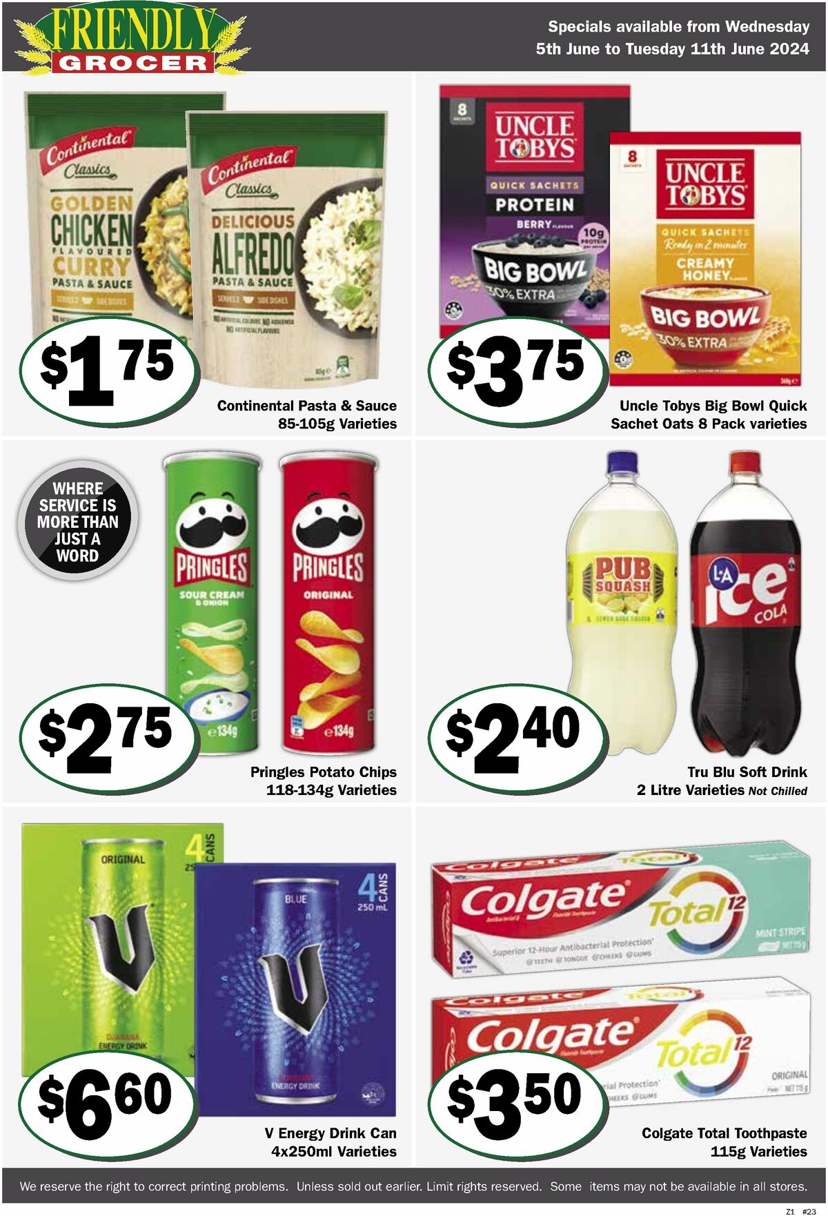 Friendly Grocer Catalogues from 5 June