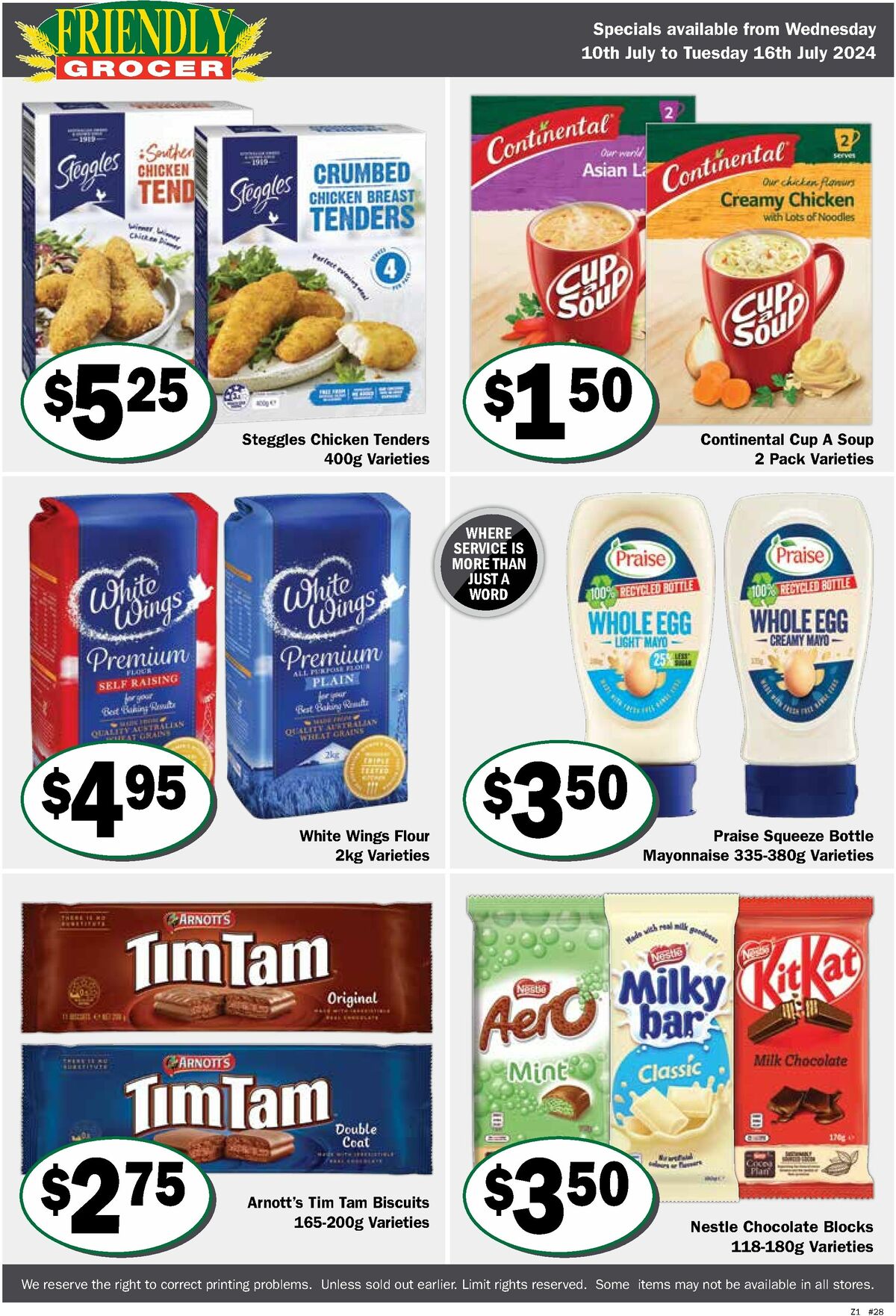 Friendly Grocer Catalogues from 10 July