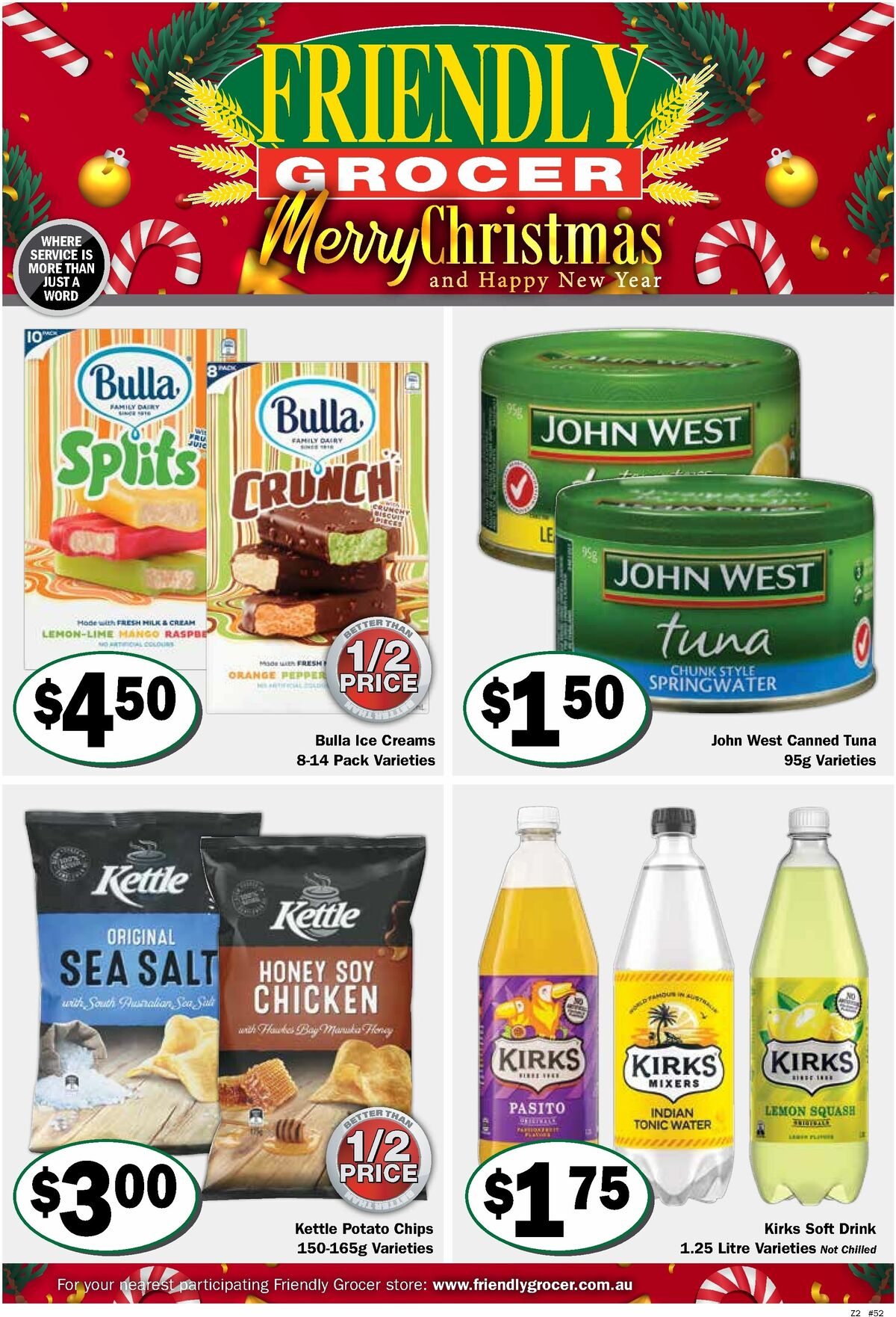 Friendly Grocer Catalogues from 25 December