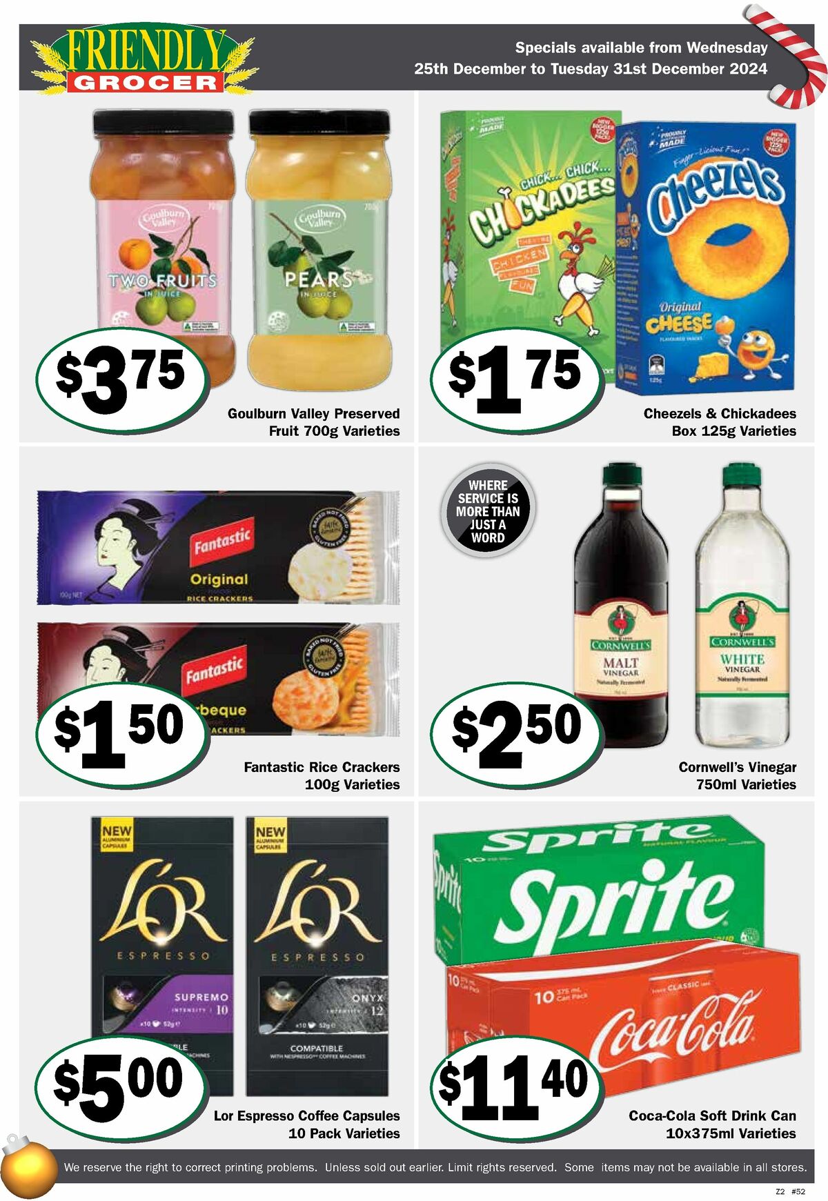 Friendly Grocer Catalogues from 25 December