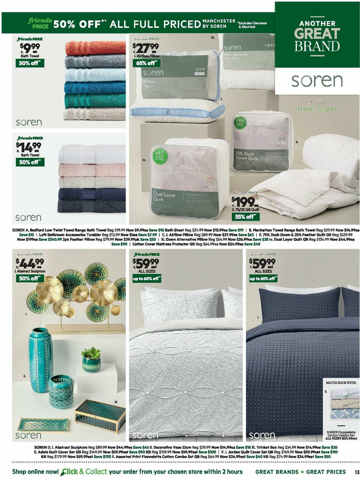 Harris Scarfe Catalogues from 14 May