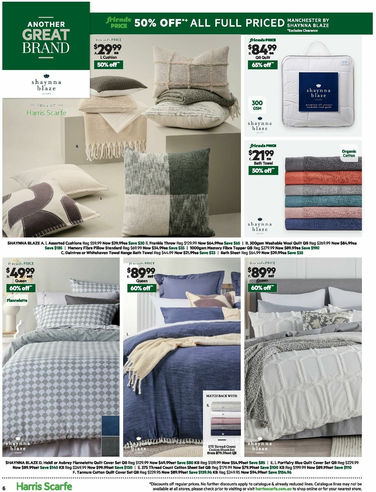 Harris Scarfe Catalogues from 14 May