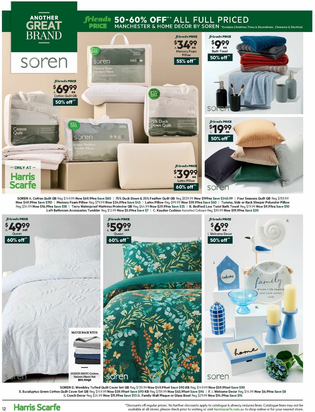 Harris Scarfe Catalogues from 8 October