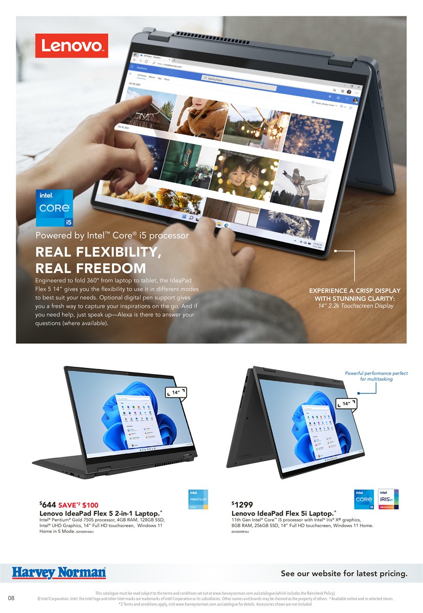 Harvey Norman Computers Hardware Range Catalogues from 15 March