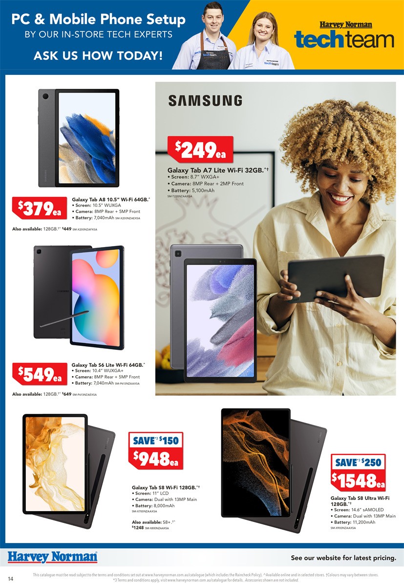 Harvey Norman Say Hello Mobiles Catalogues from 16 March