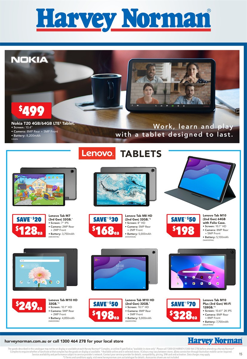 Harvey Norman Say Hello Mobiles Catalogues from 16 March