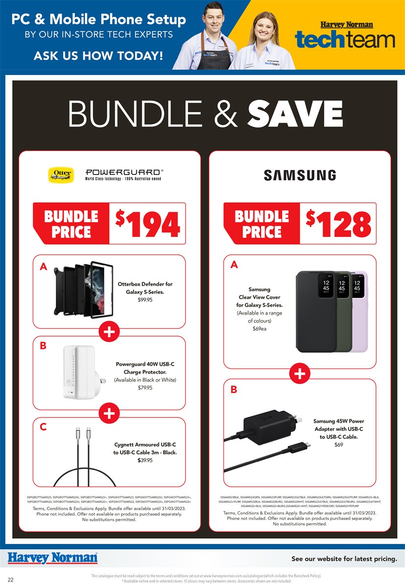 Harvey Norman Say Hello Mobiles Catalogues from 16 March