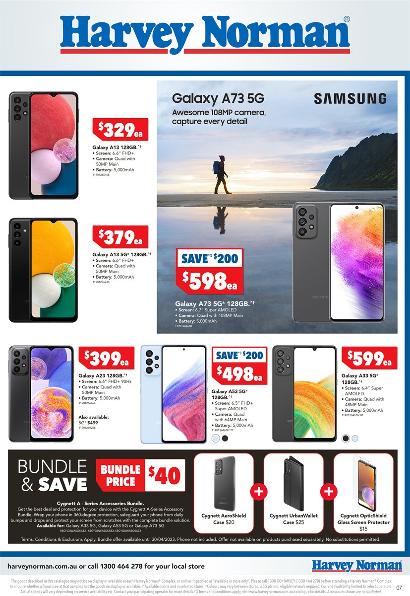 Harvey Norman Say Hello Mobiles Catalogues from 16 March