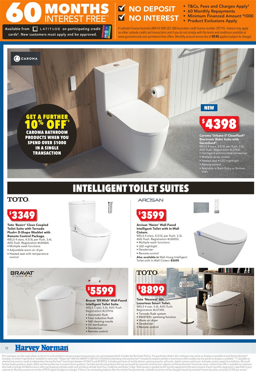 Harvey Norman Catalogues from 2 June