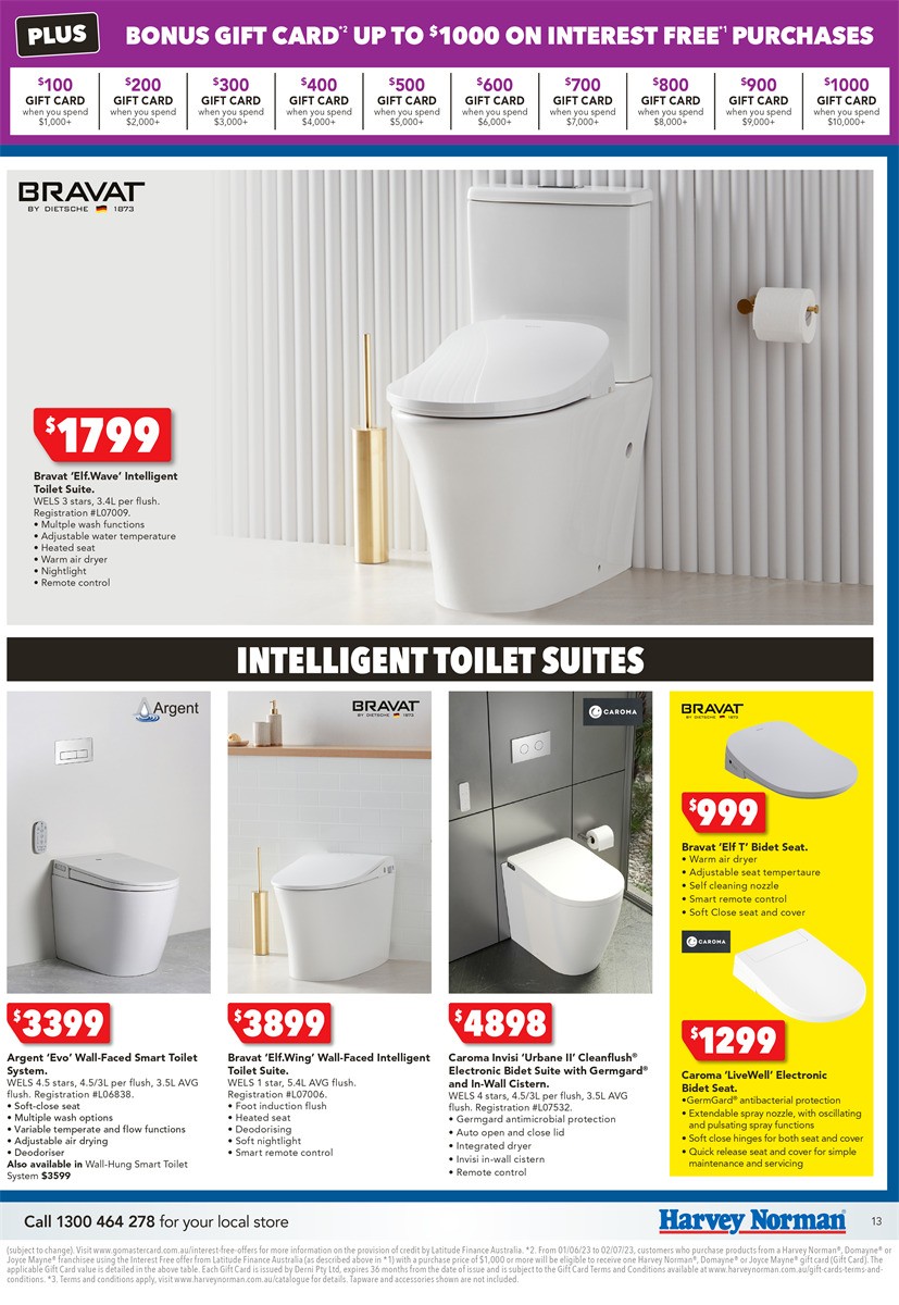 Harvey Norman Catalogues from 2 June