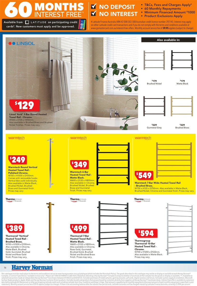 Harvey Norman Catalogues from 2 June