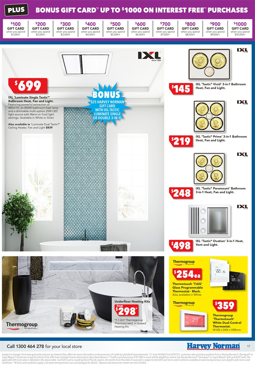 Harvey Norman Catalogues from 2 June