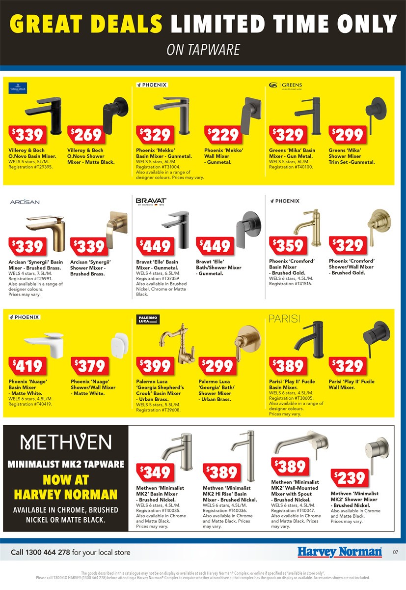 Harvey Norman Catalogues from 2 June