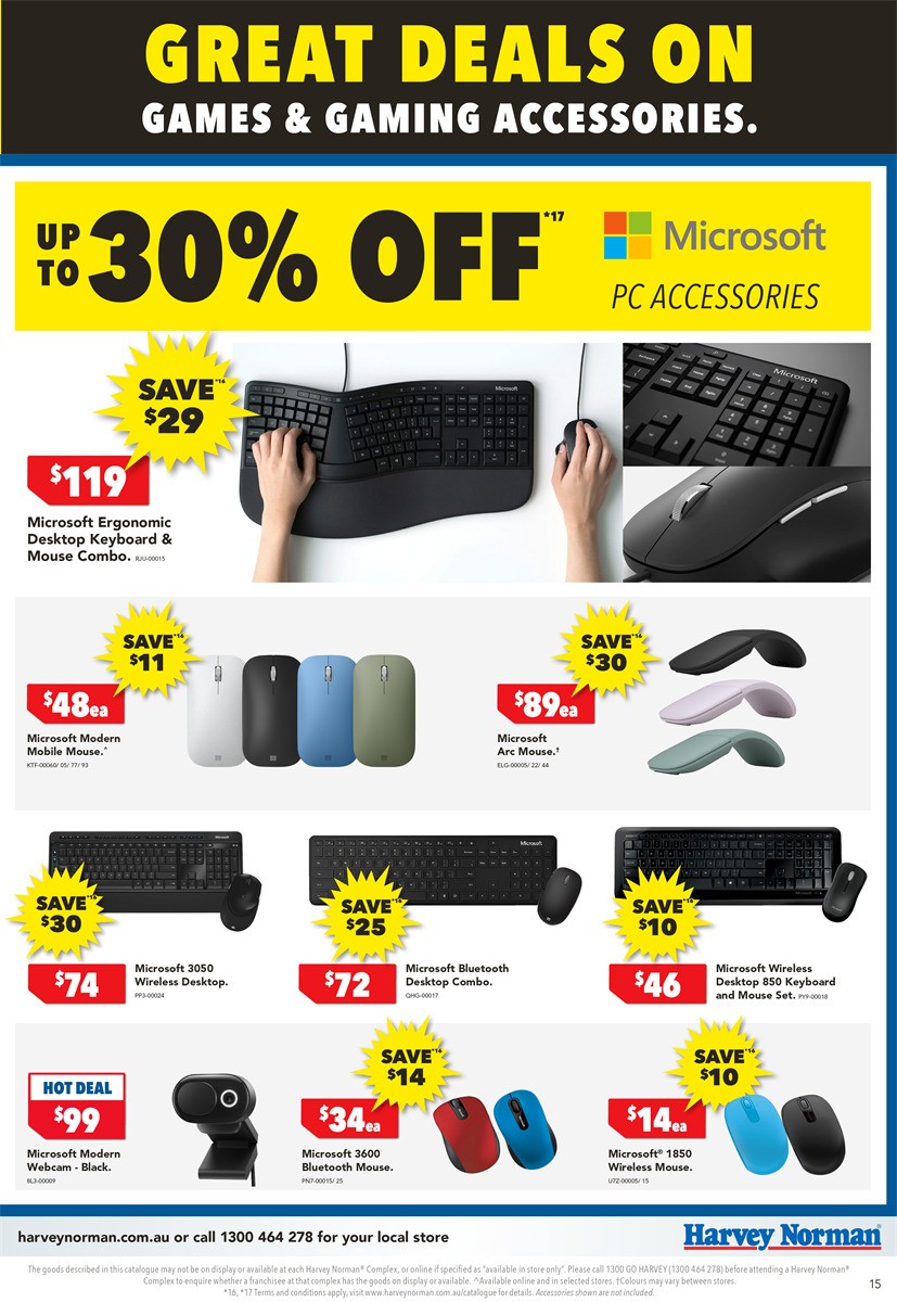 Harvey Norman Computer Clearance Catalogues from 6 June