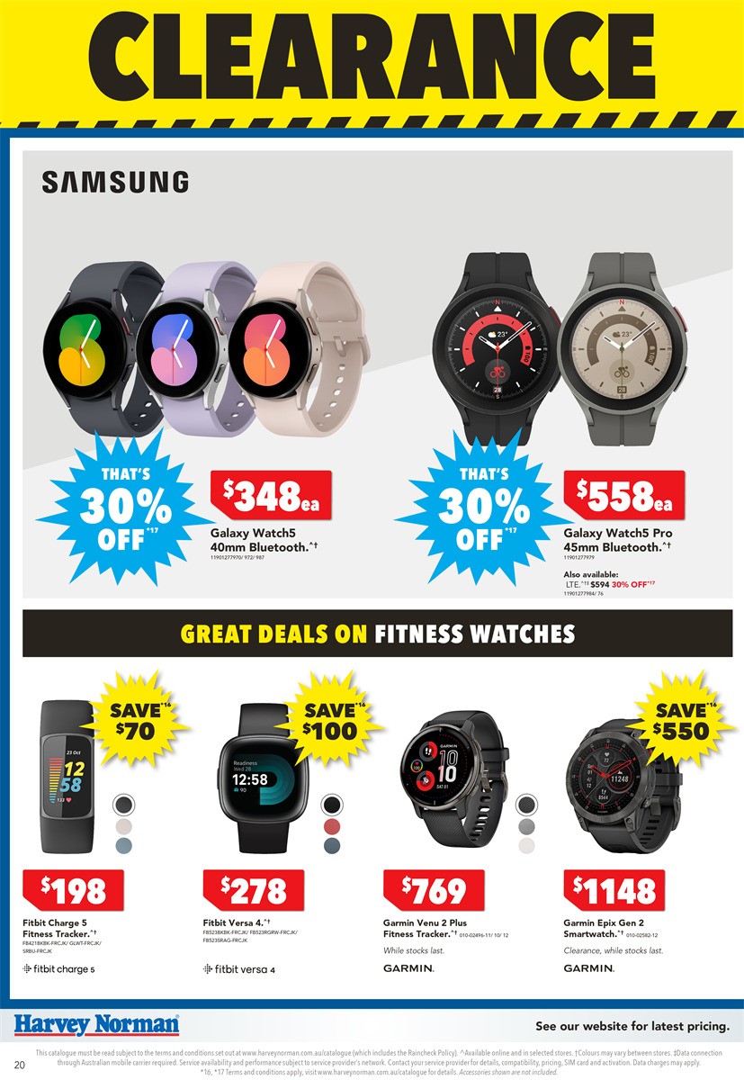 Harvey Norman Computer Clearance Catalogues from 6 June