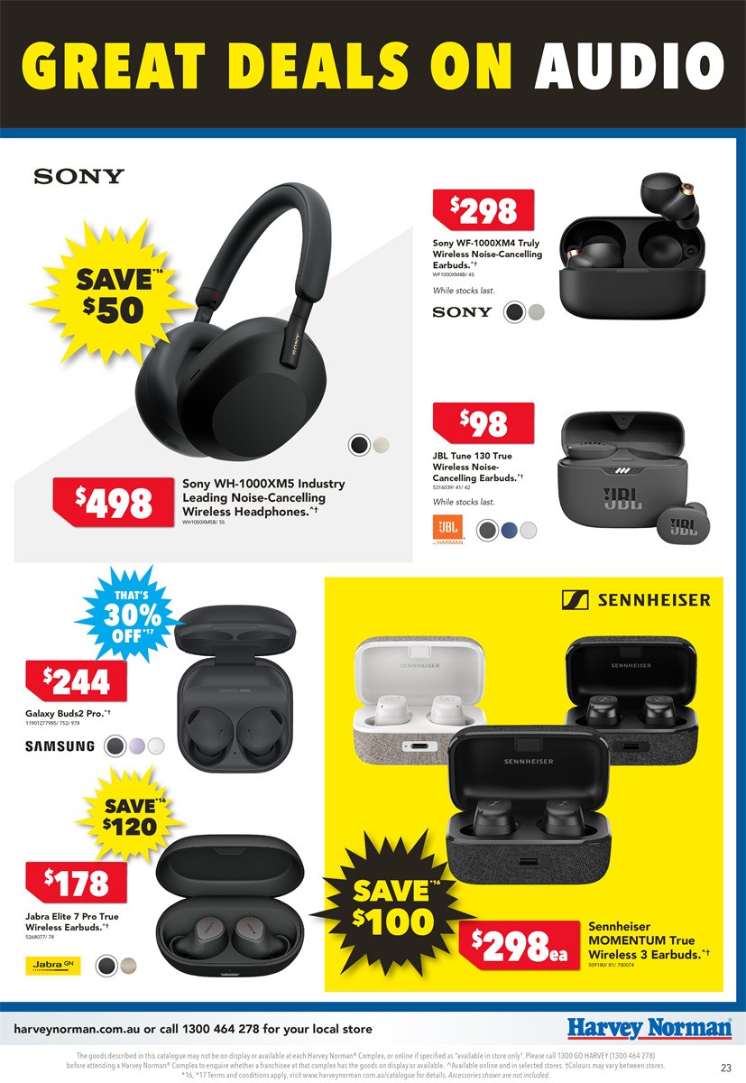 Harvey Norman Computer Clearance Catalogues from 6 June