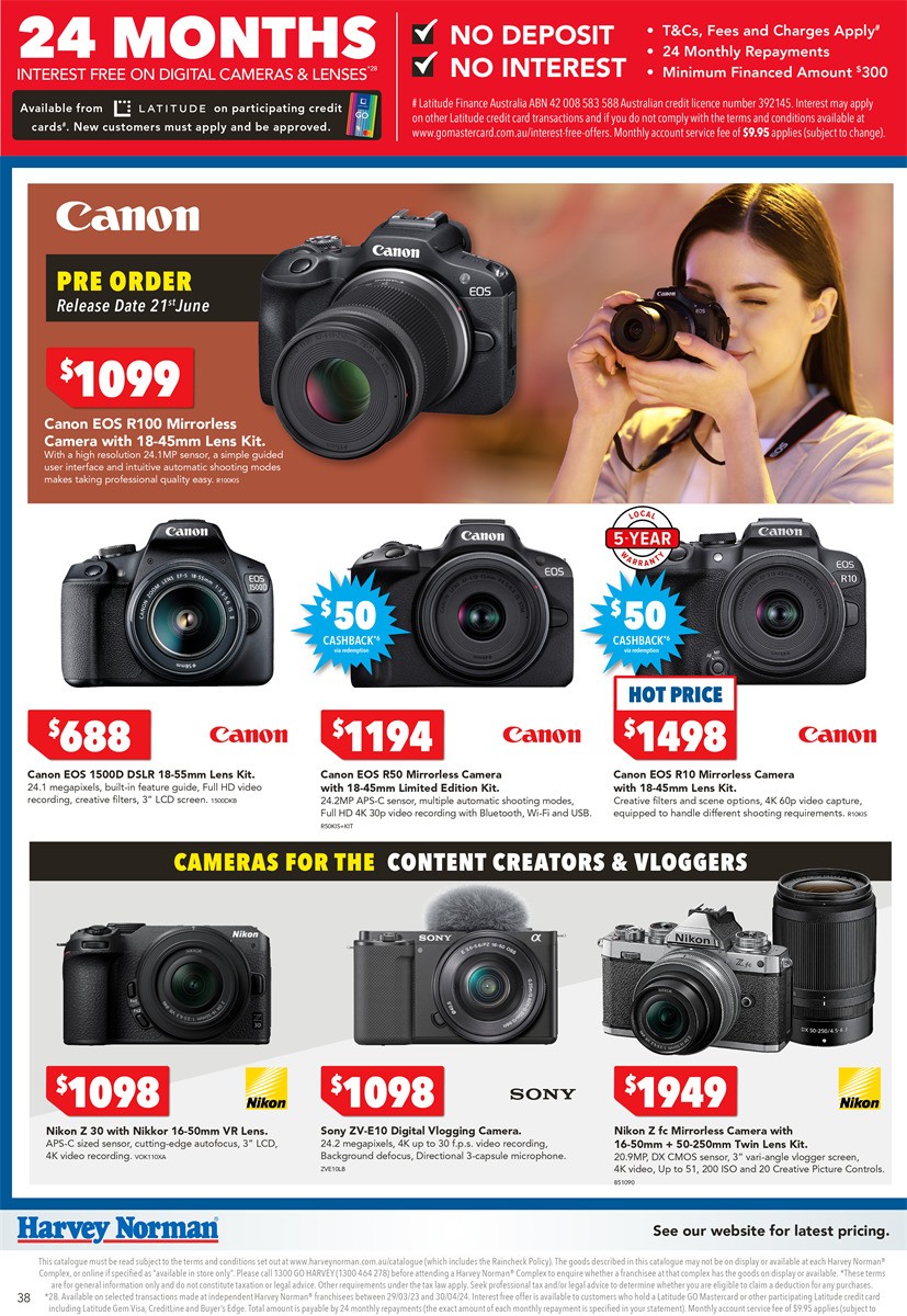 Harvey Norman Computer Clearance Catalogues from 6 June