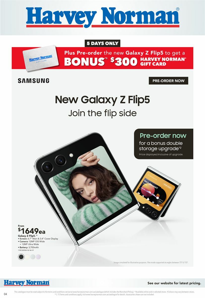 Harvey Norman Catalogues from 27 July