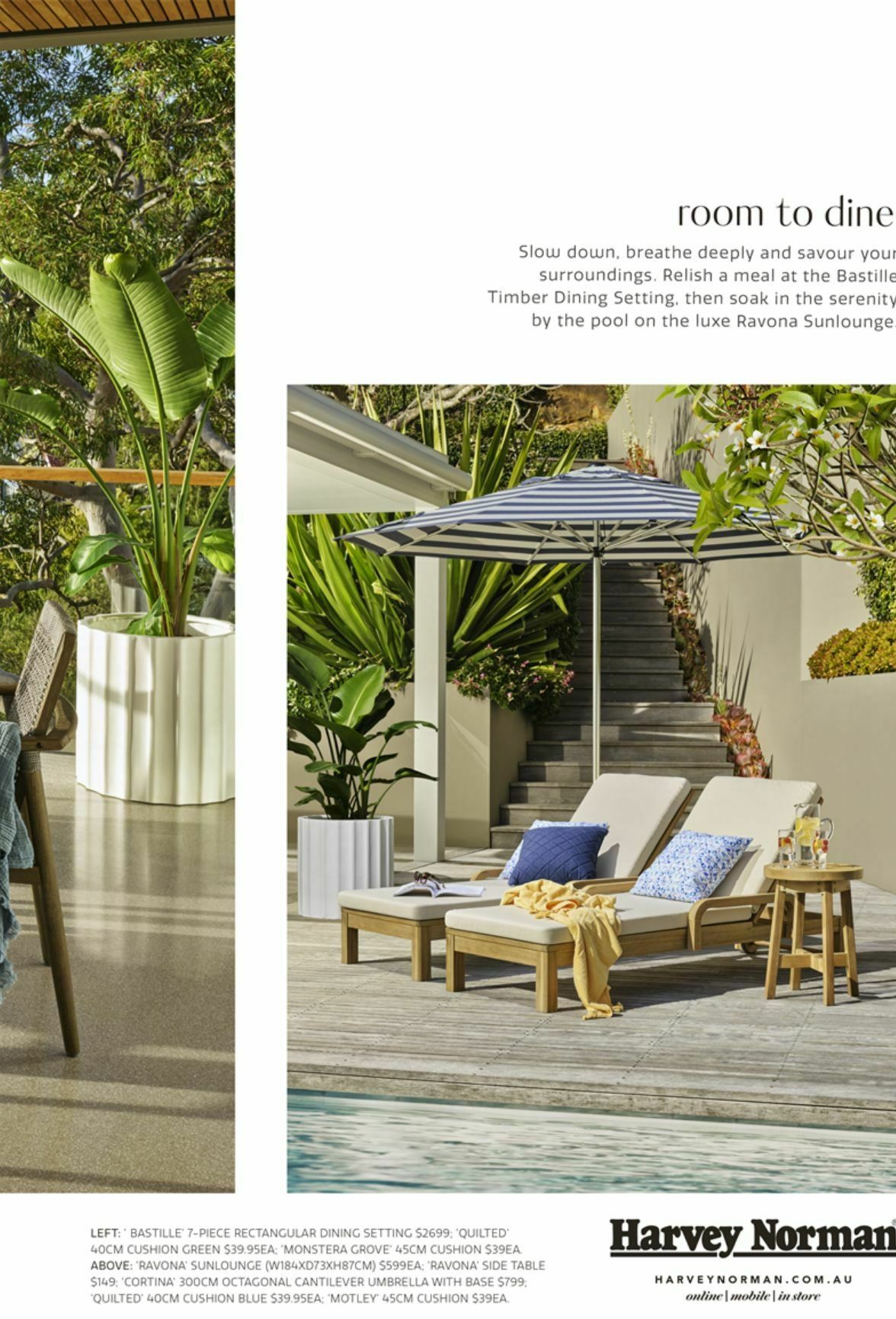 Harvey Norman Outdoor Collection Catalogues from 31 August