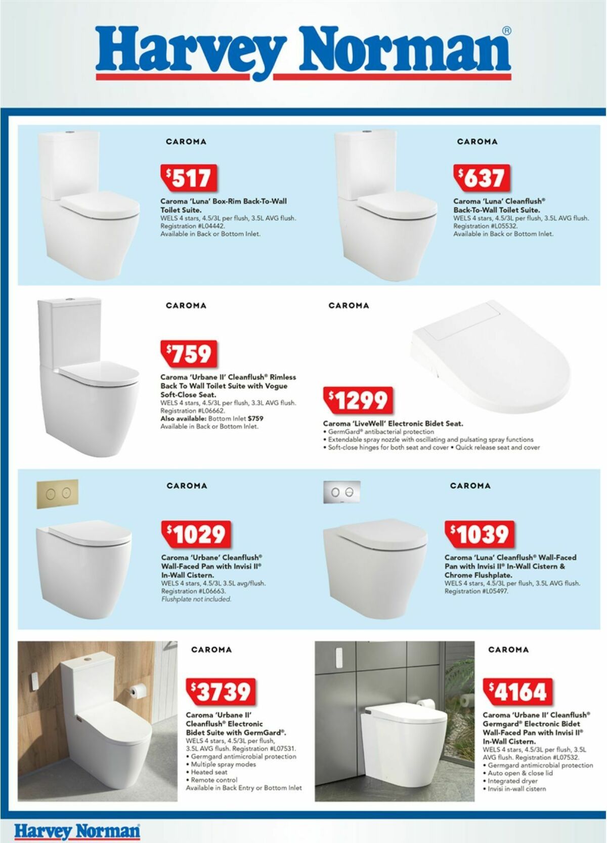 Harvey Norman Catalogues from 6 September