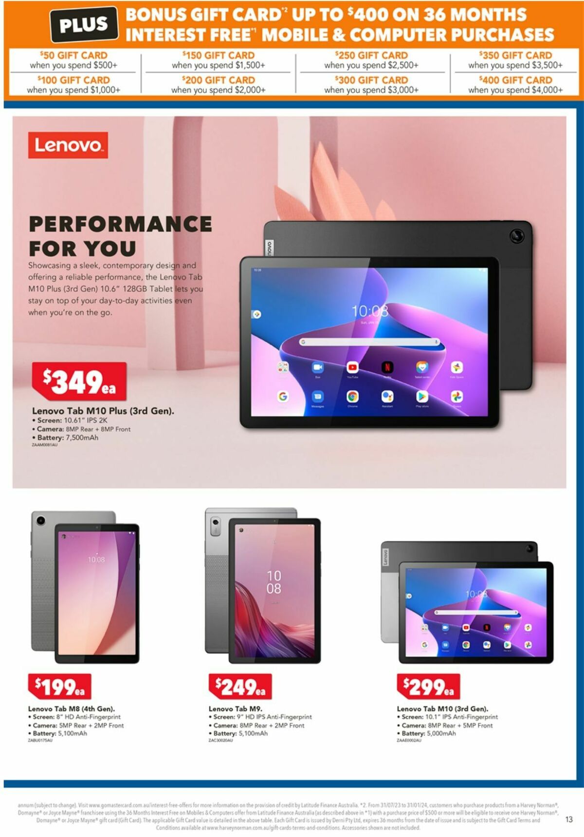 Harvey Norman Catalogues from 14 September